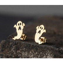 Oorbellen Spook goud en zilver