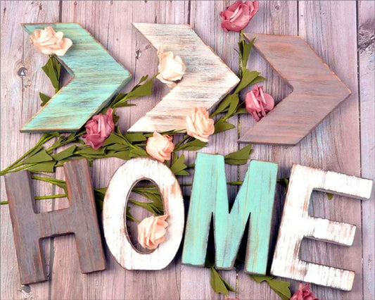 Diamond painting Home
