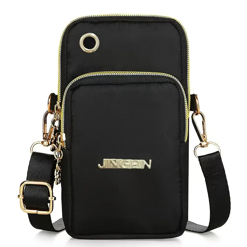 Hip crossbody telefoontasje Zwart