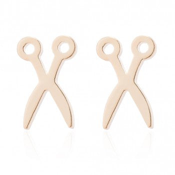 Oorbellen Schaar Zilver