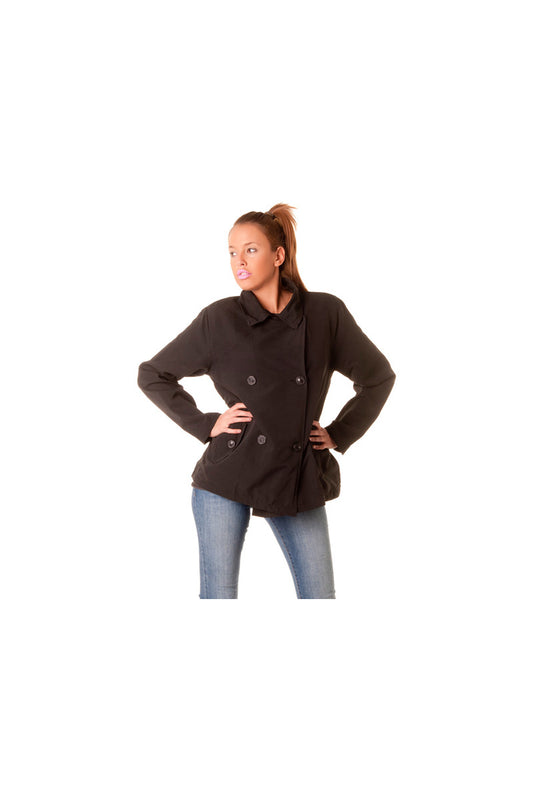 Schitterend klein zwart overjasje