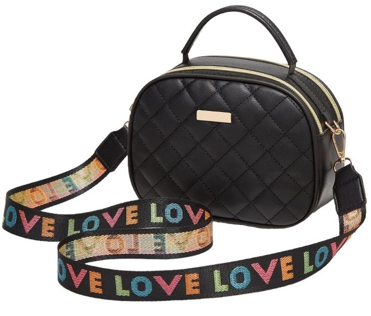 tas met leuke bag strape