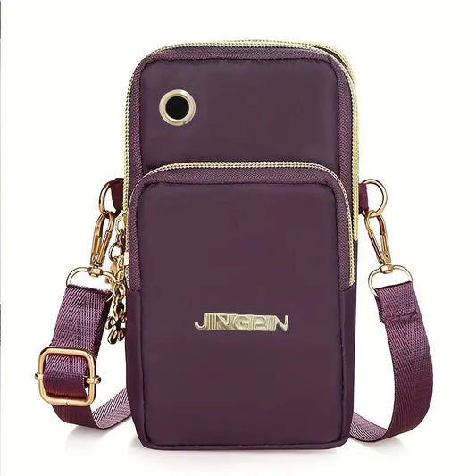 Hip crossbody telefoontasje Paars