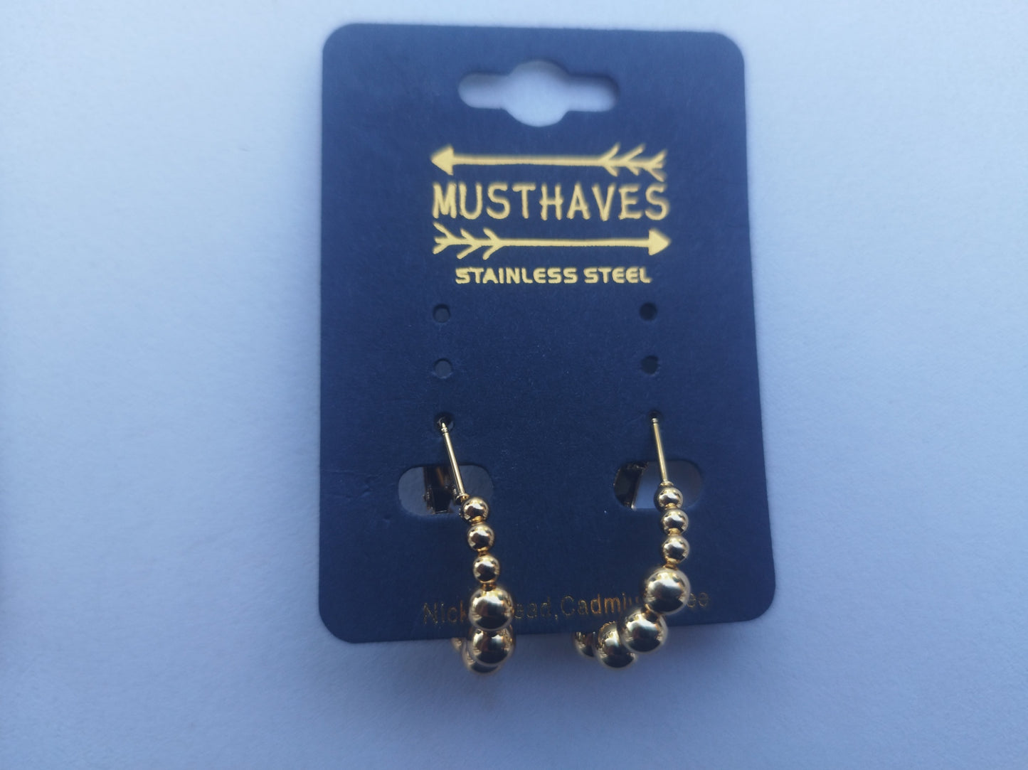 Oorbellen Ringvorm goud