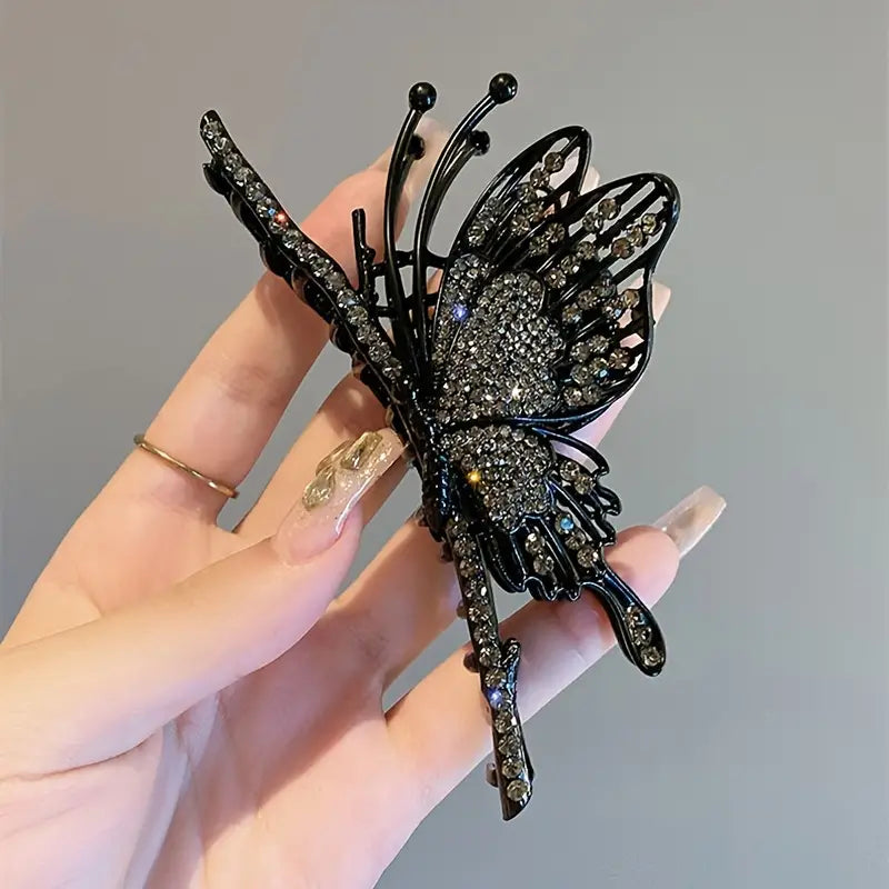 Haarklem Vinder met strass steentjes