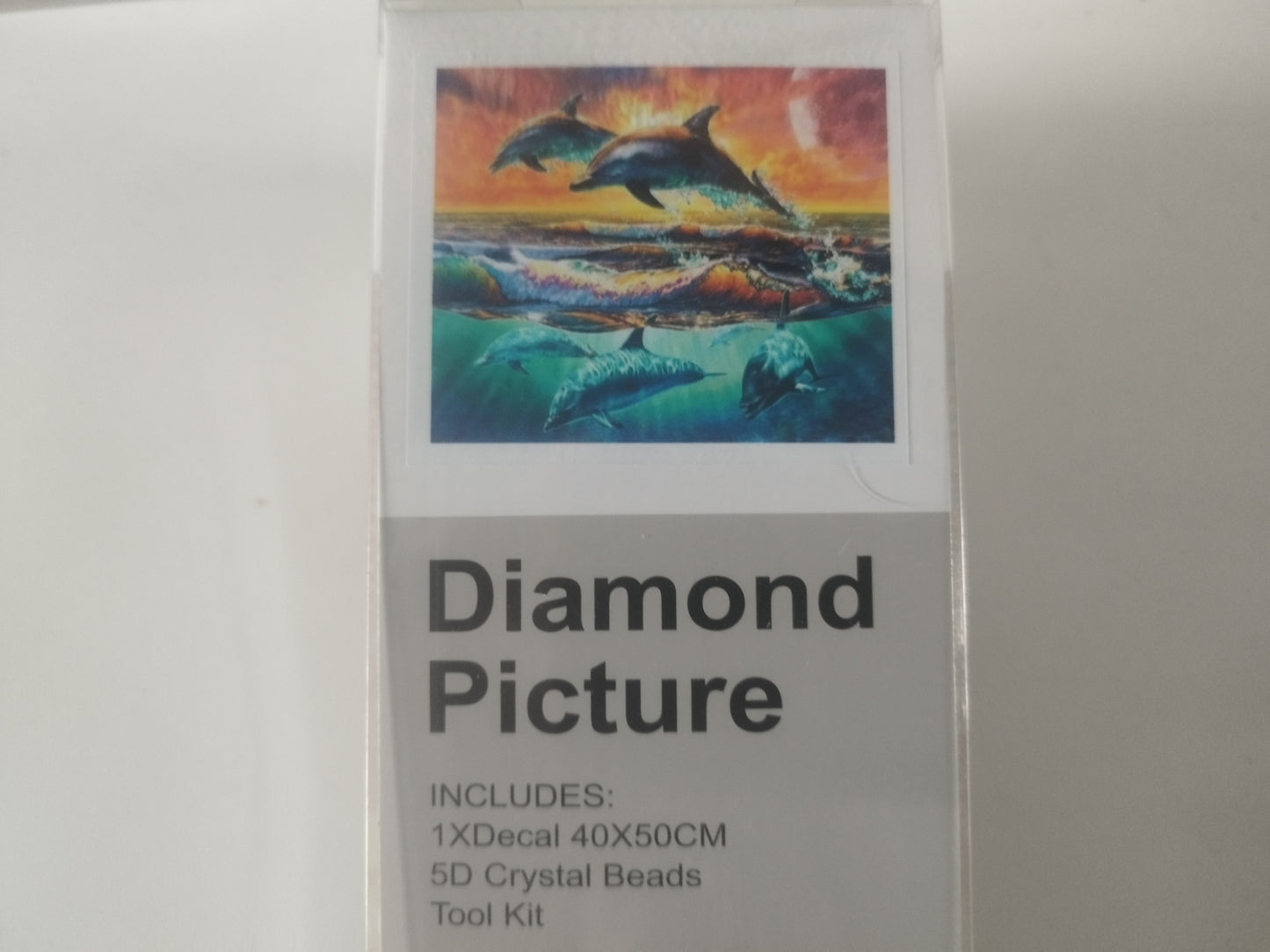 Diamond Painting 40x50cm Dolfijn