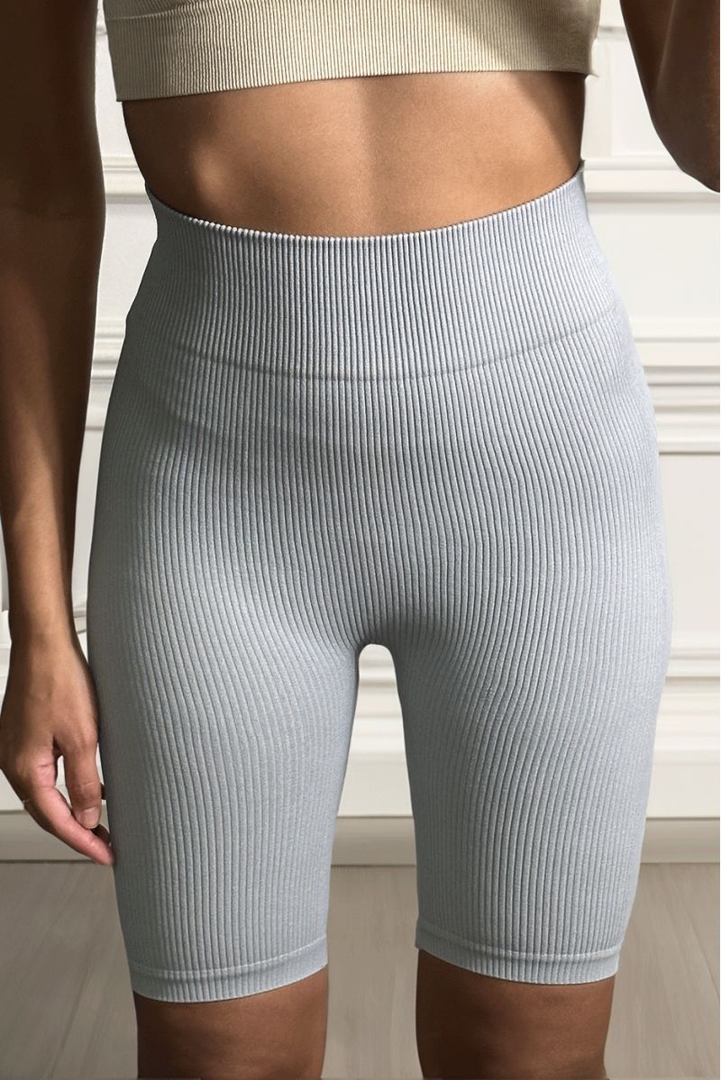 Korte rib broek