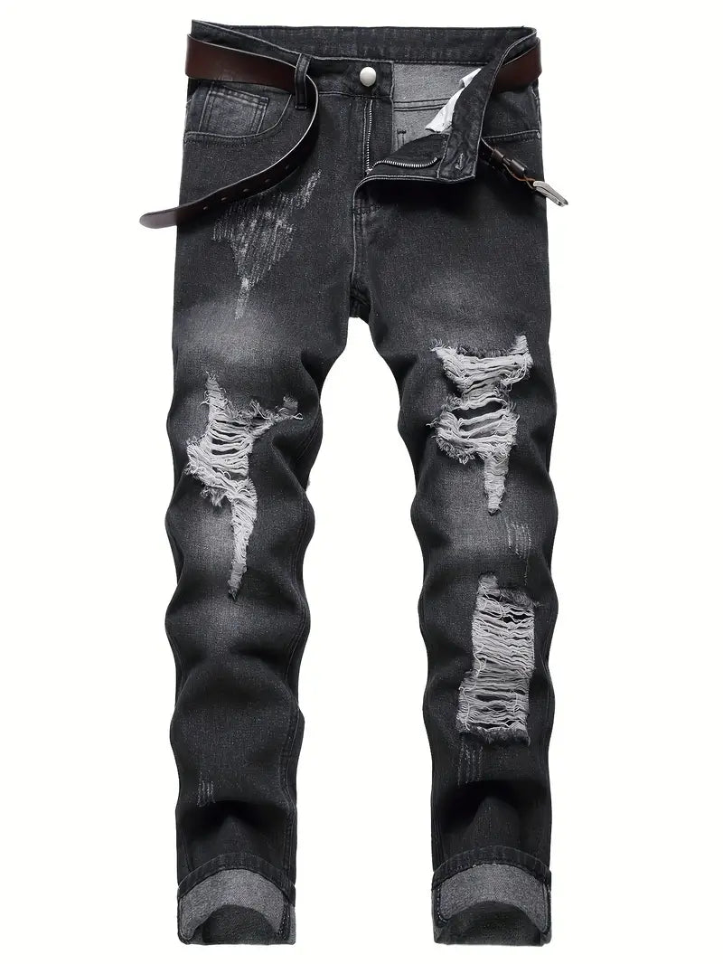 Jeans met scheuren