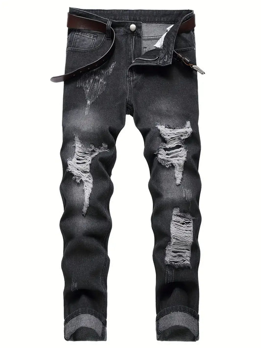 Jeans met scheuren