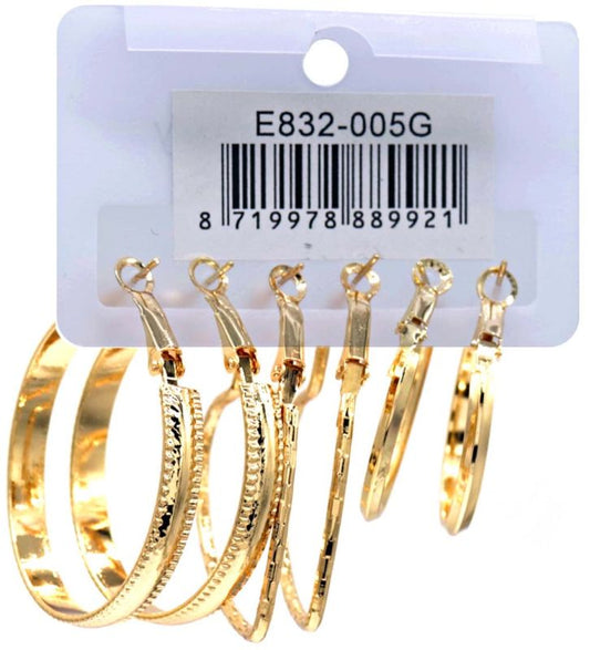 Oorbellen set Goud