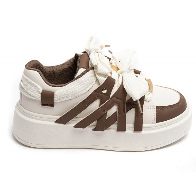 Sneaker Zigzag Coffee