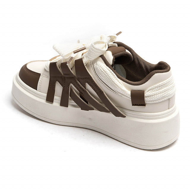Sneaker Zigzag Coffee