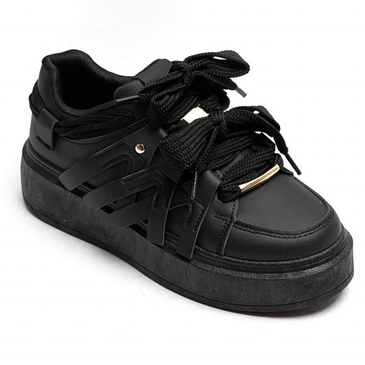 Sneaker Zigzag Zwart